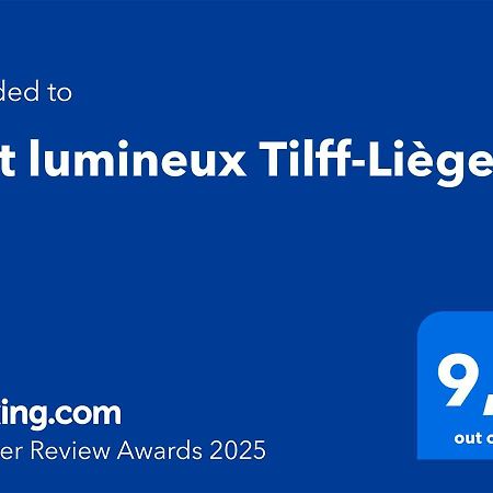 Loft Lumineux Tilff-Liege Lejlighed Eksteriør billede