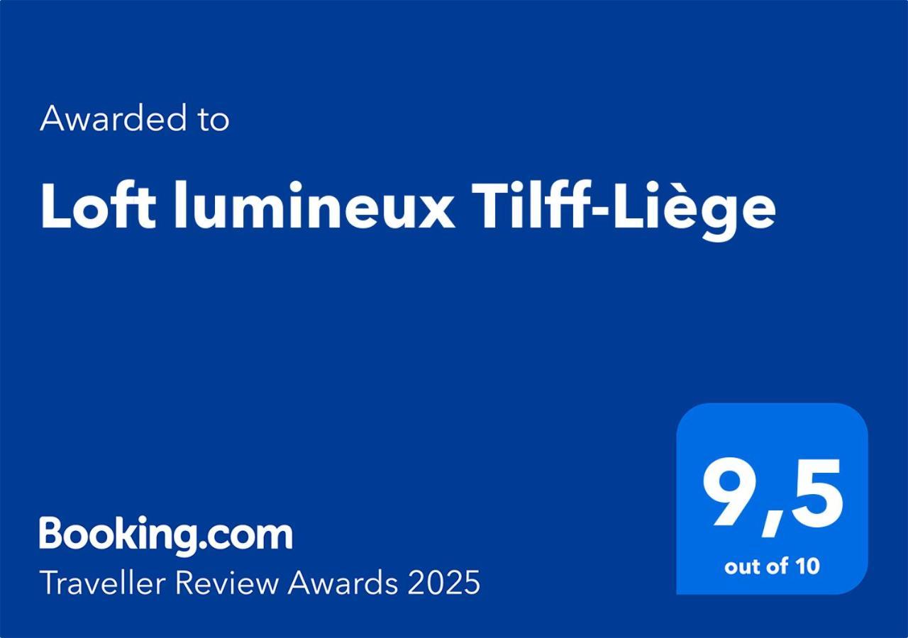 Loft Lumineux Tilff-Liege Lejlighed Eksteriør billede
